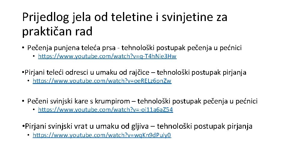 Prijedlog jela od teletine i svinjetine za praktičan rad • Pečenja punjena teleća prsa Prijedlog jela od teletine i svinjetine za praktičan rad • Pečenja punjena teleća prsa