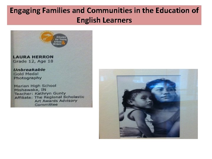 Engaging Families and Communities in the Education of English Learners 