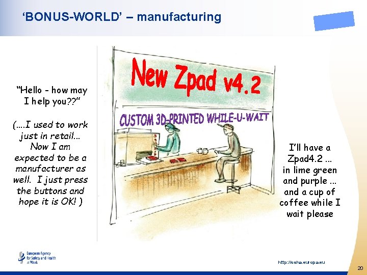 ‘BONUS-WORLD’ – manufacturing “Hello - how may I help you? ? ” (. .