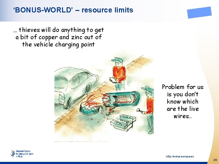 ‘BONUS-WORLD’ – resource limits … thieves will do anything to get a bit of