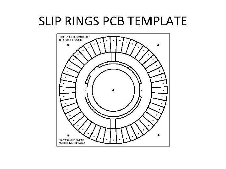 SLIP RINGS PCB TEMPLATE 