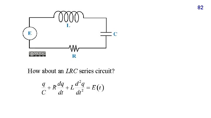 82 How about an LRC series circuit? 