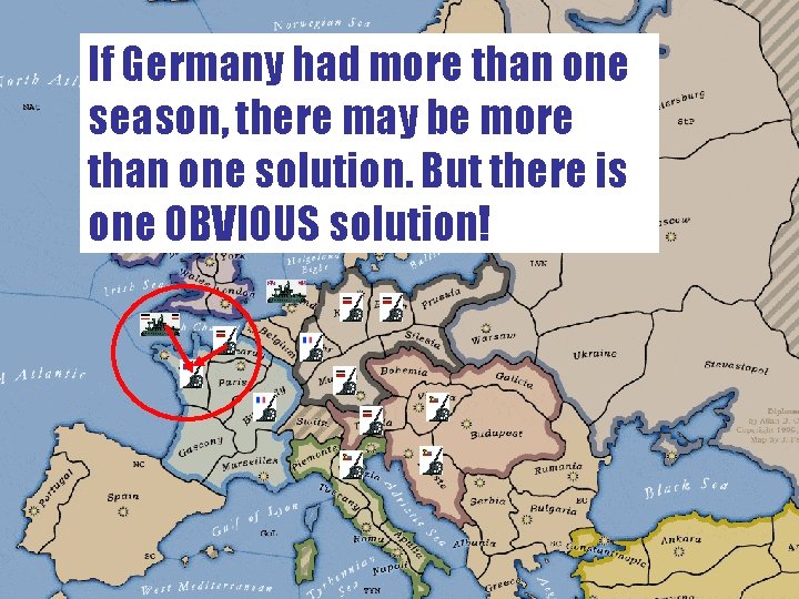 If Germany had more than one season, there may be more than one solution.
