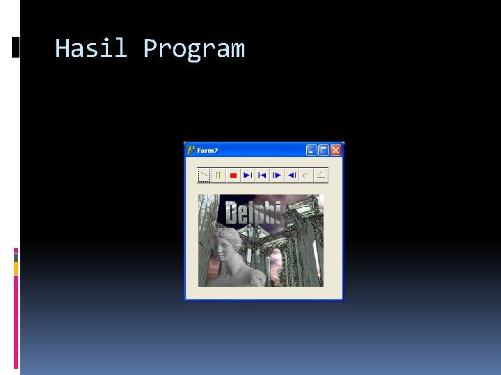 Hasil Program Hasil Program