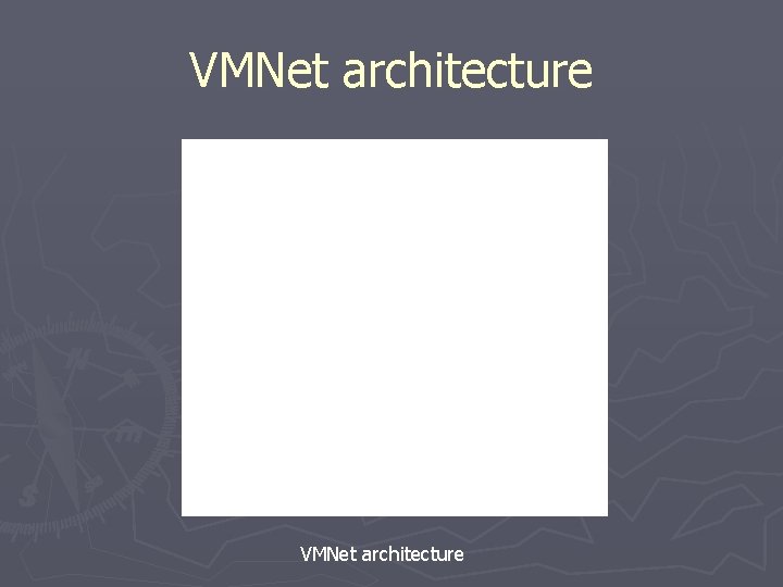 VMNet architecture 