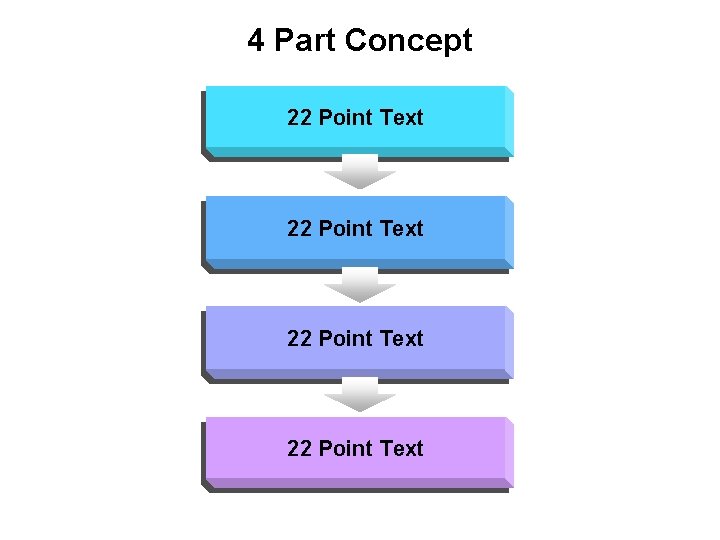 4 Part Concept 22 Point Text 