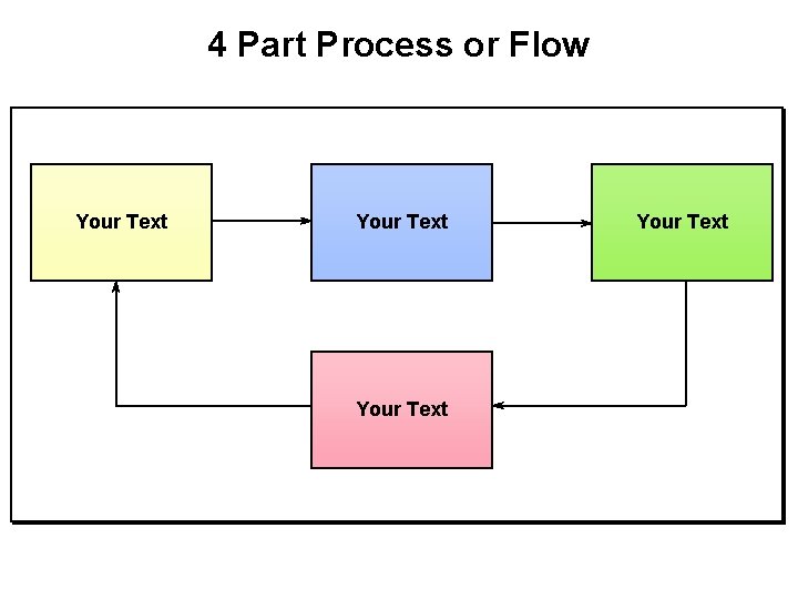 4 Part Process or Flow Your Text 