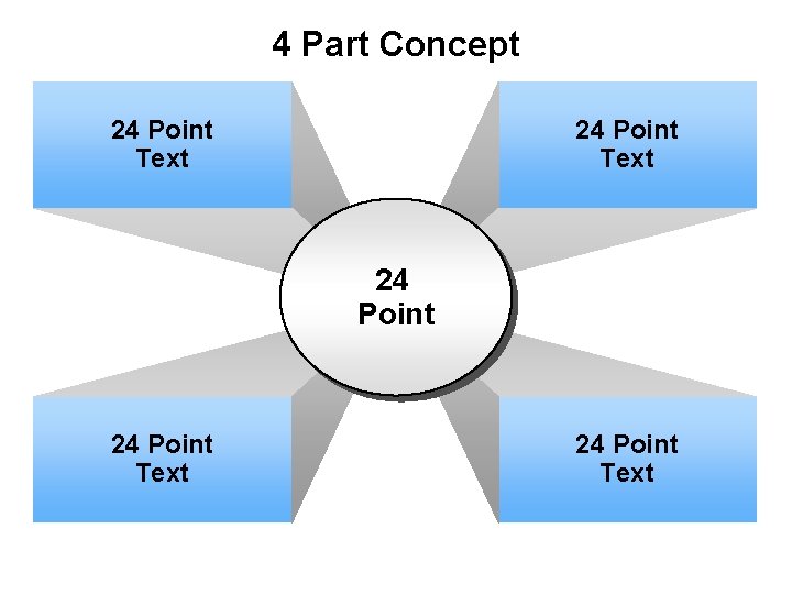 4 Part Concept 24 Point Text 24 Point Text 