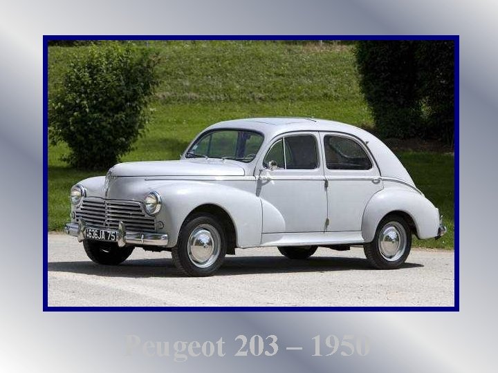 Peugeot 203 – 1950 