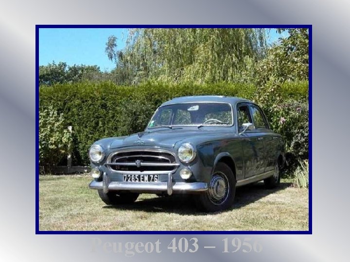 Peugeot 403 – 1956 