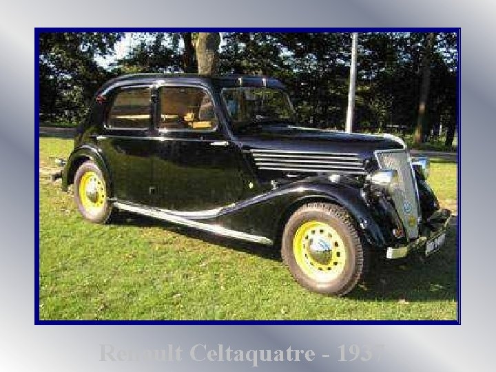 Renault Celtaquatre - 1937 