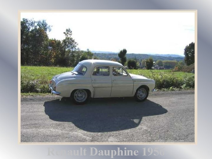 Renault Dauphine 1956 