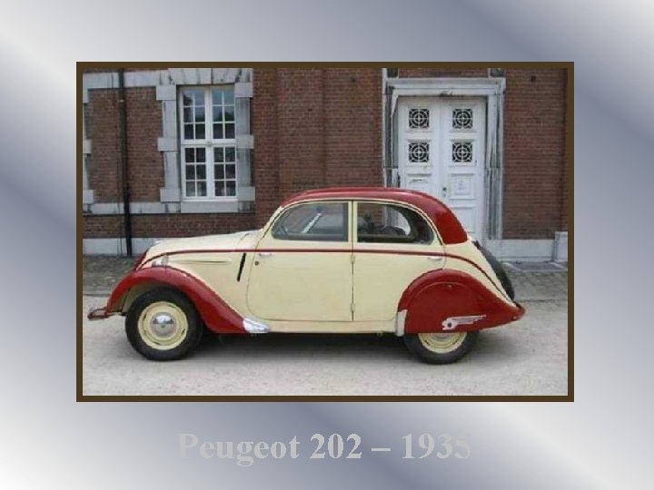 Peugeot 202 – 1935 