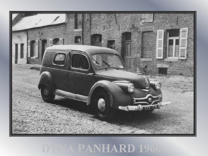 DYNA PANHARD 1960 