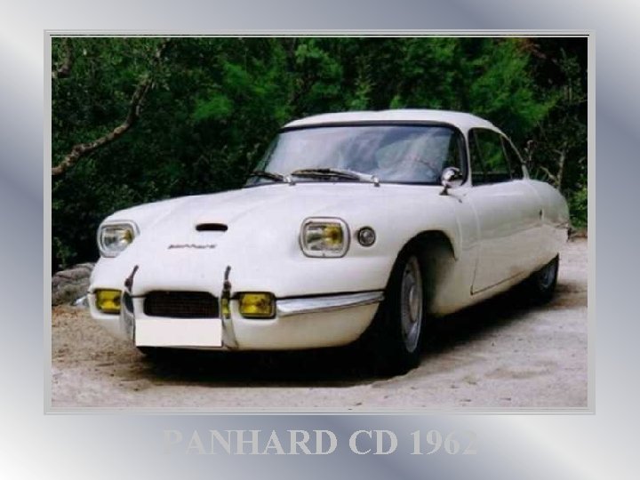 PANHARD CD 1962 