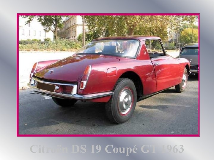 Citroën DS 19 Coupé GT 1963 