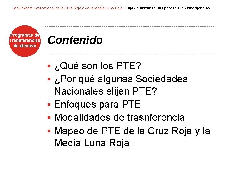 Movimiento International de la Cruz Roja y de la Media Luna Roja I Caja