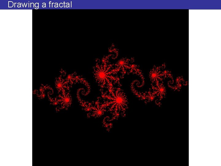 Drawing a fractal 