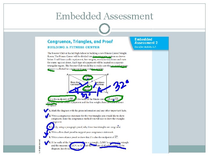 Embedded Assessment 