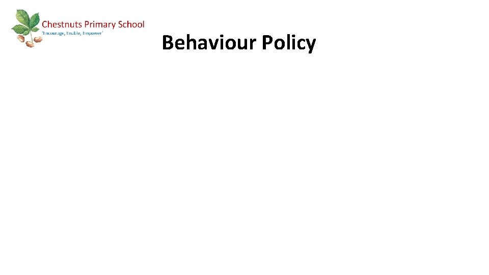 Behaviour Policy 