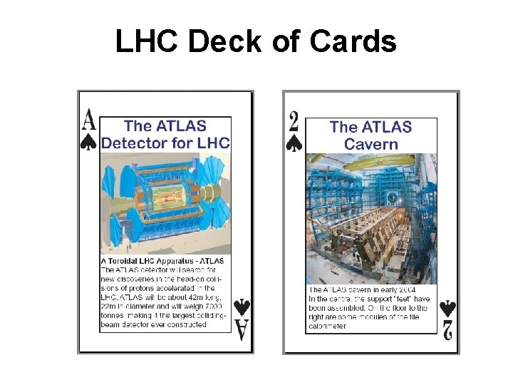 LHC Deck of Cards 