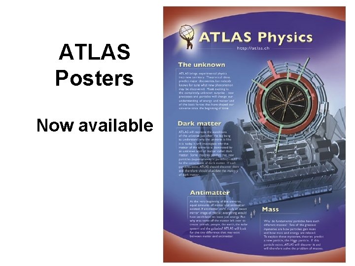 ATLAS Posters Now available 