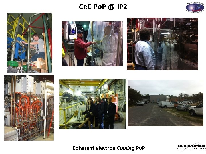 Ce. C Po. P @ IP 2 Coherent electron Cooling Po. P 