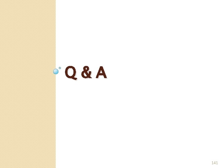 Q&A 141 