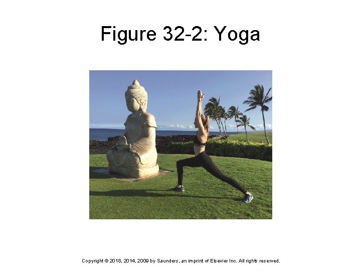 Figure 32 -2: Yoga Copyright © 2018, 2014, 2009 by Saunders, an imprint of