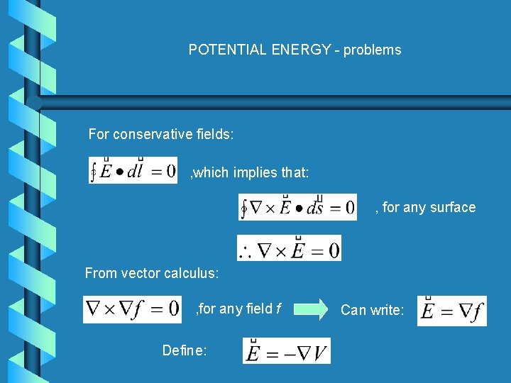 Fields and Waves Lesson 3 3 ELECTROSTATICS POTENTIALS