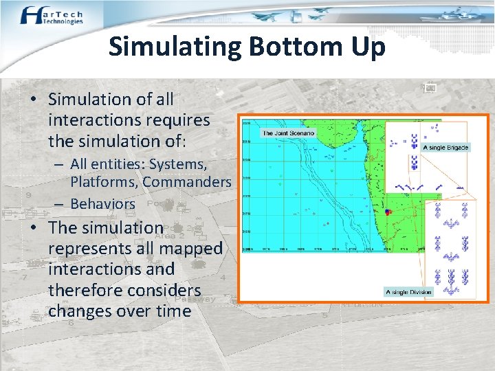 Simulating Bottom Up • Simulation of all interactions requires the simulation of: – All