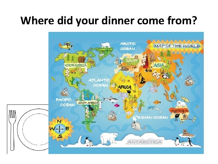 Where did your dinner come from? 