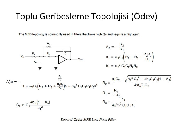 Toplu Geribesleme Topolojisi (Ödev) 