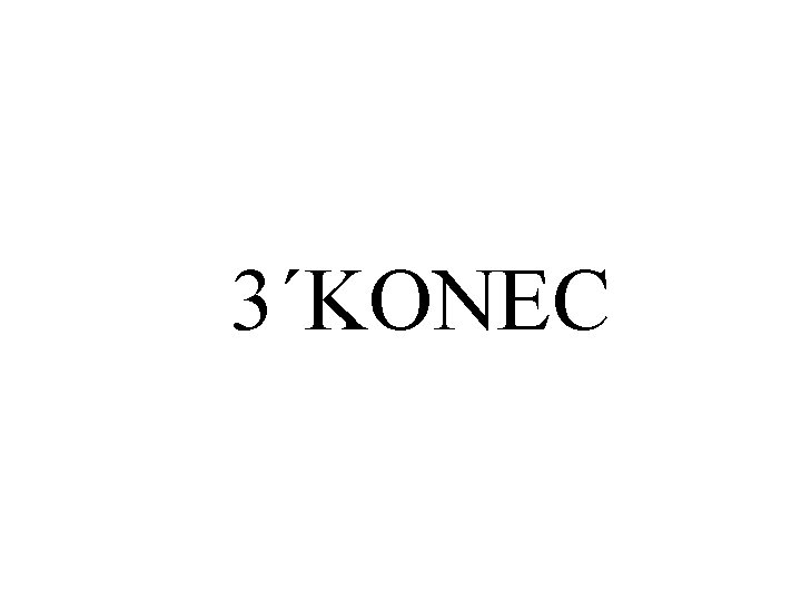 3´KONEC 