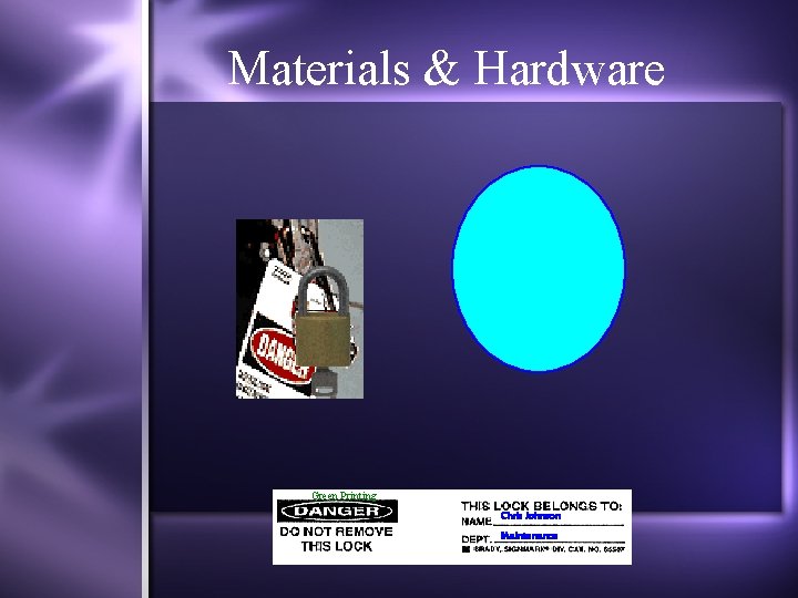 Materials & Hardware Green Printing Chris Johnson Maintenance 12 