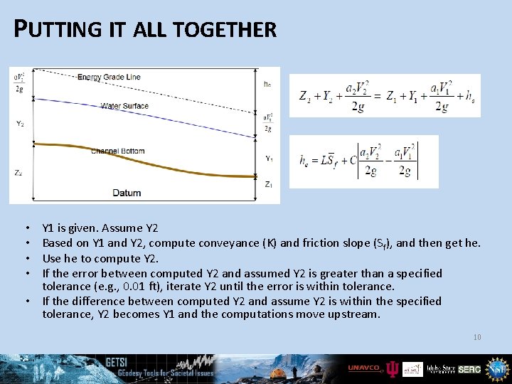 PUTTING IT ALL TOGETHER Y 1 is given. Assume Y 2 Based on Y