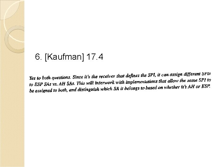 6. [Kaufman] 17. 4 