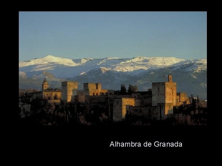 Alhambra de Granada 