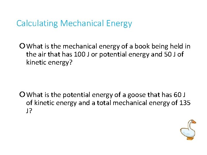 Calculating Mechanical Energy What is the mechanical energy of a book being held in