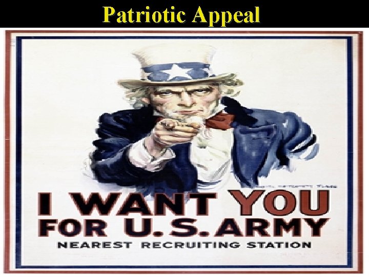 Patriotic Appeal 