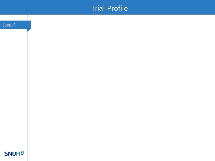 Trial Profile Result 