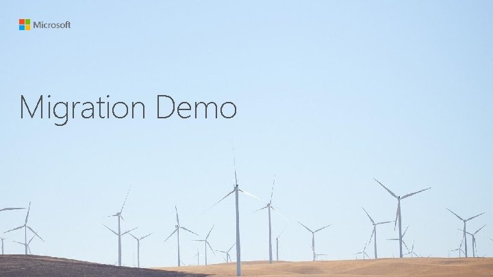 Migration Demo 