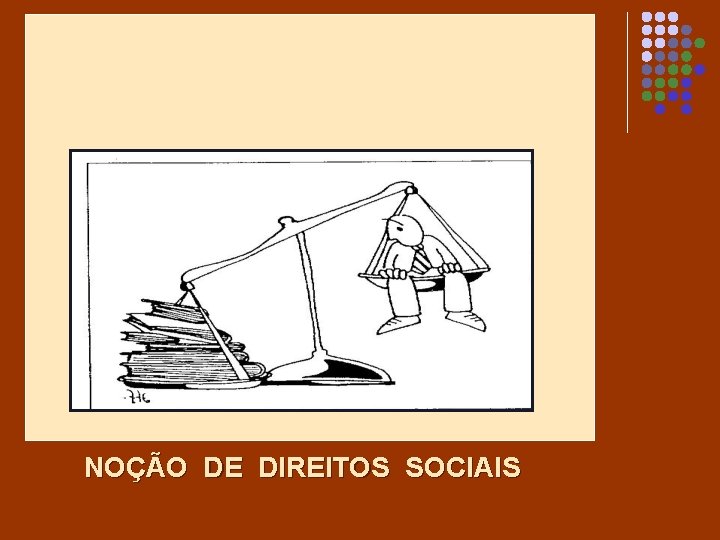 NOÇÃO DE DIREITOS SOCIAIS 