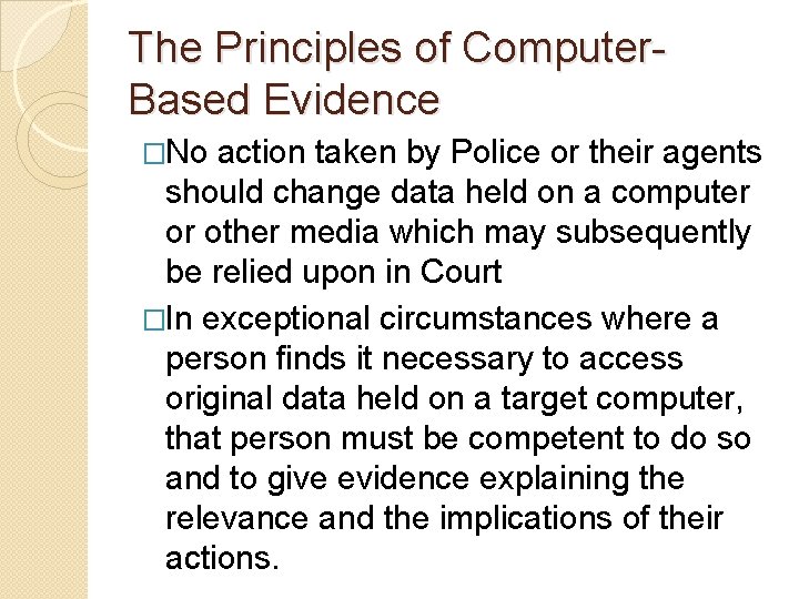 Computer Based Examination Process MD 5 Summary and Computer Examination Process Introduction