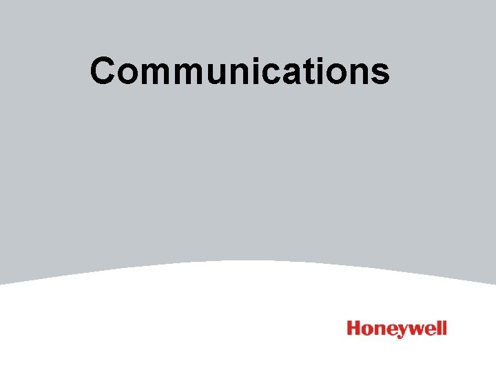 Communications 