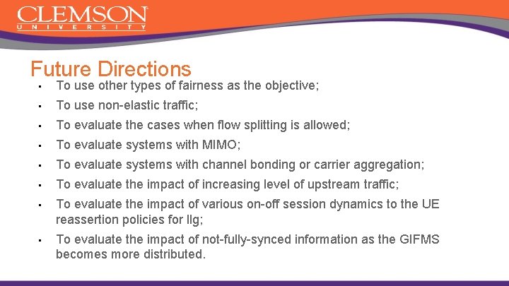 Future Directions • To use other types of fairness as the objective; • To