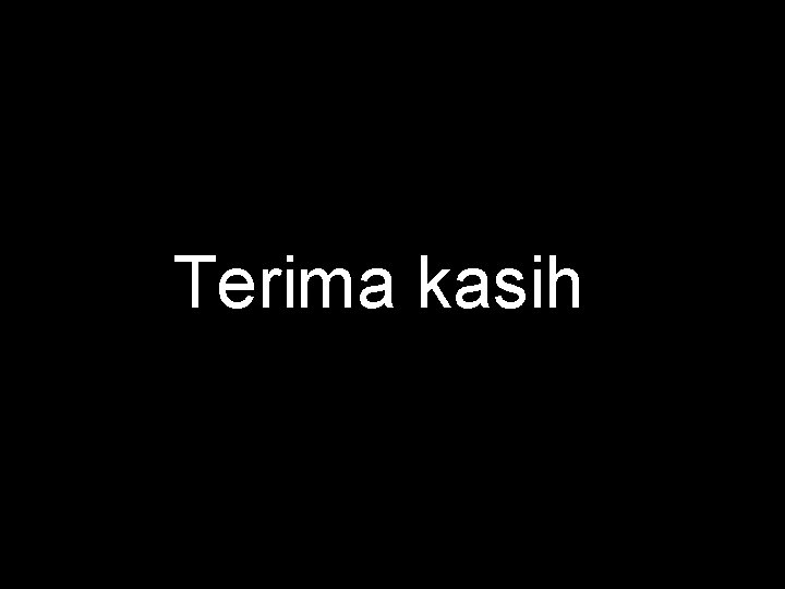 Terima kasih 