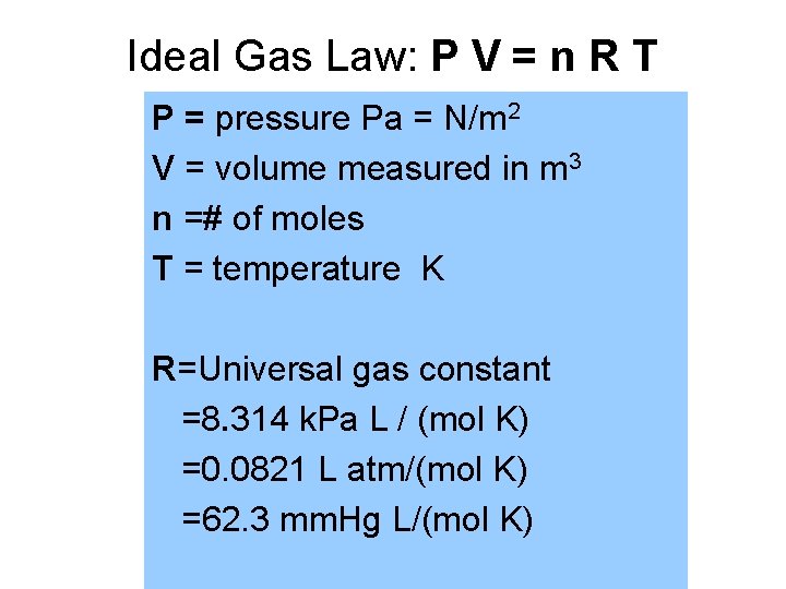 Gas Laws Chemistry Mrs Coyle Factors Affecting Gas