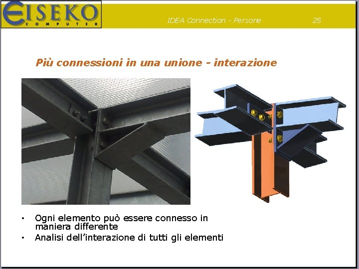 IDEA Connection - Persone Più connessioni in una unione - interazione • • Ogni