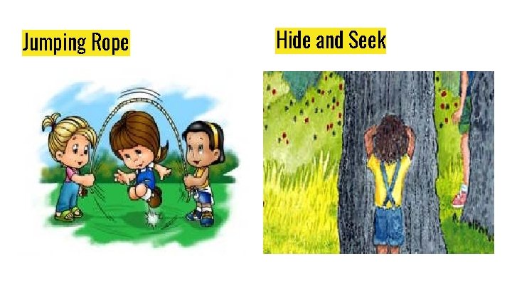 Jumping Rope Hide and Seek 
